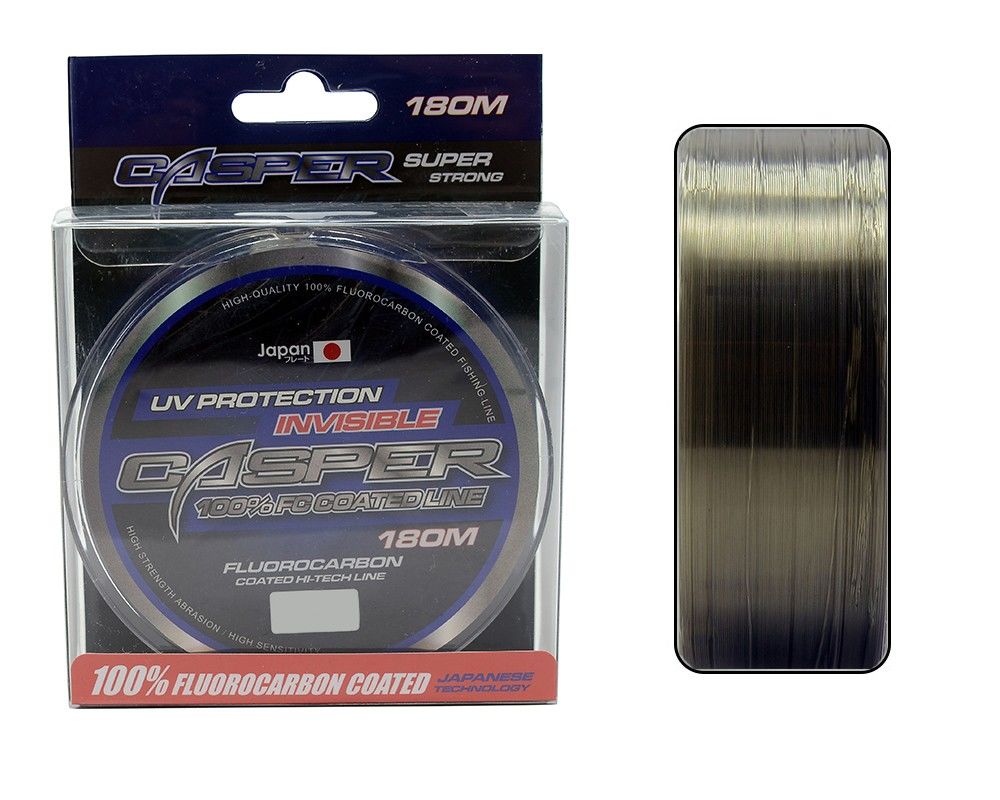Captain Casper İnvisible %100 FC COATED Misina 180mt 0.30 mm