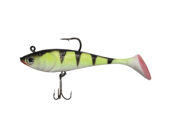 Captain 3543 Crazy Zander Uv Paint 10cm Turna Silikonu Suni Balık 1