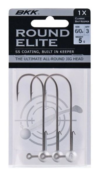 BKK Round Elite-Classic Bait Keeper Jighead 2/0 7gr