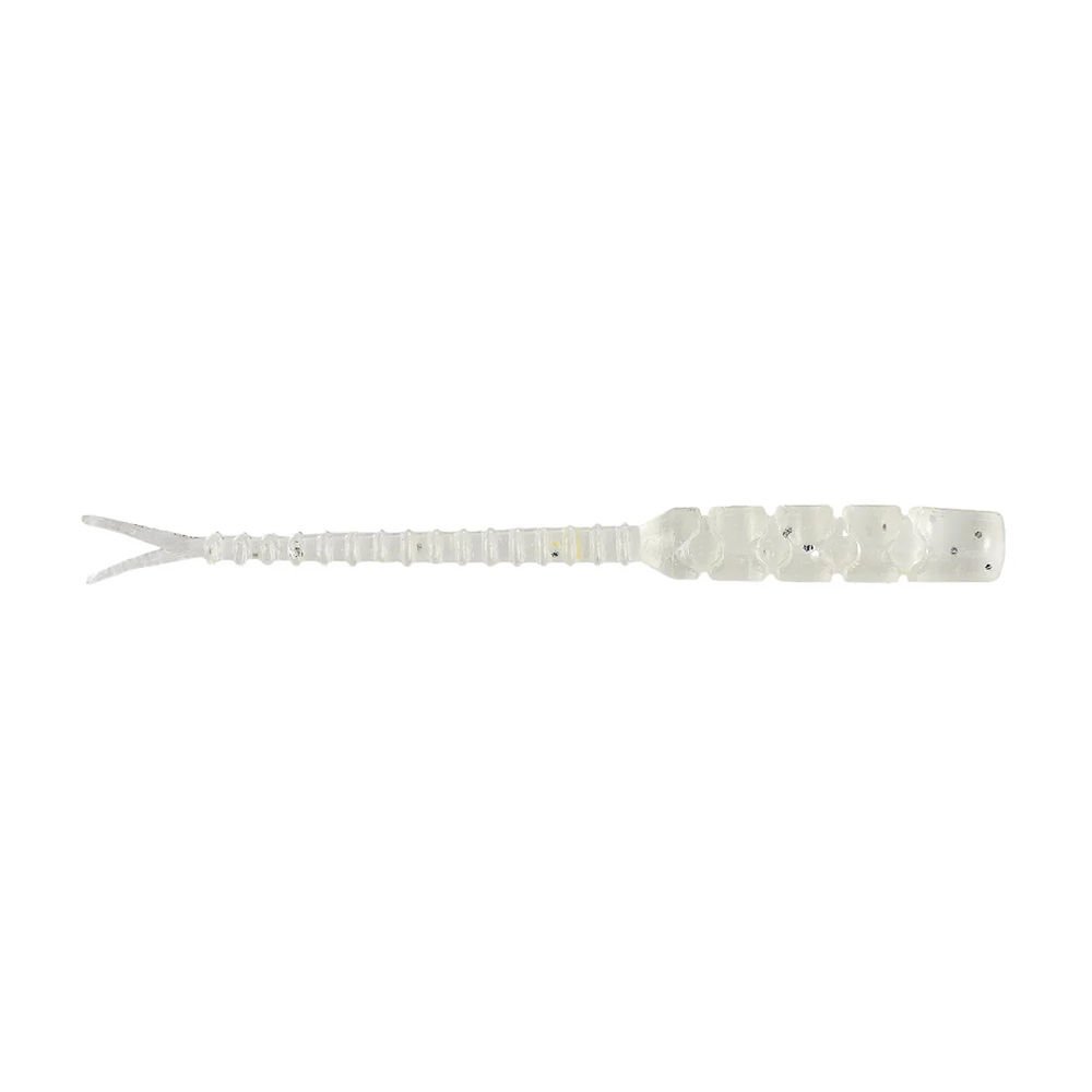 Mustad Aji Hellgramite Silikon Kurt 009 - L.SILVER GLITTER - 5CM - 12Lİ