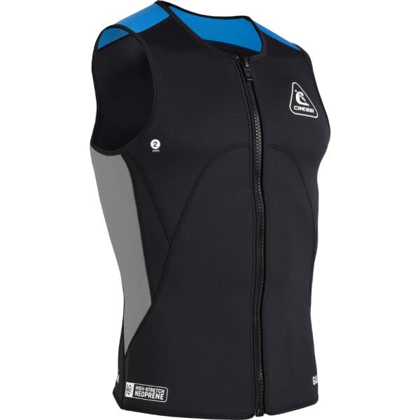 Cressi Guardian Lady Dalış Yeleği BLACK-A.MARİNE - 2MM - S - NO:2