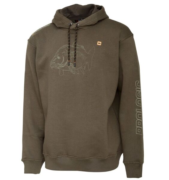 Prologic Mirror Carp Hoodie Ivy Green Kapüşonlu L