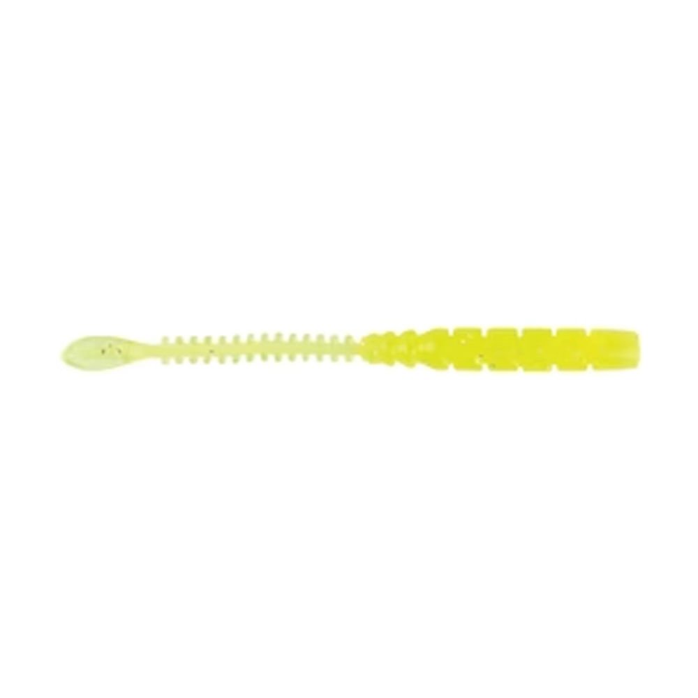 Mustad Aji Beaver Tail Silikon Kurt 005 - CLEAR CHARTREUSE - 64MM - 12Lİ