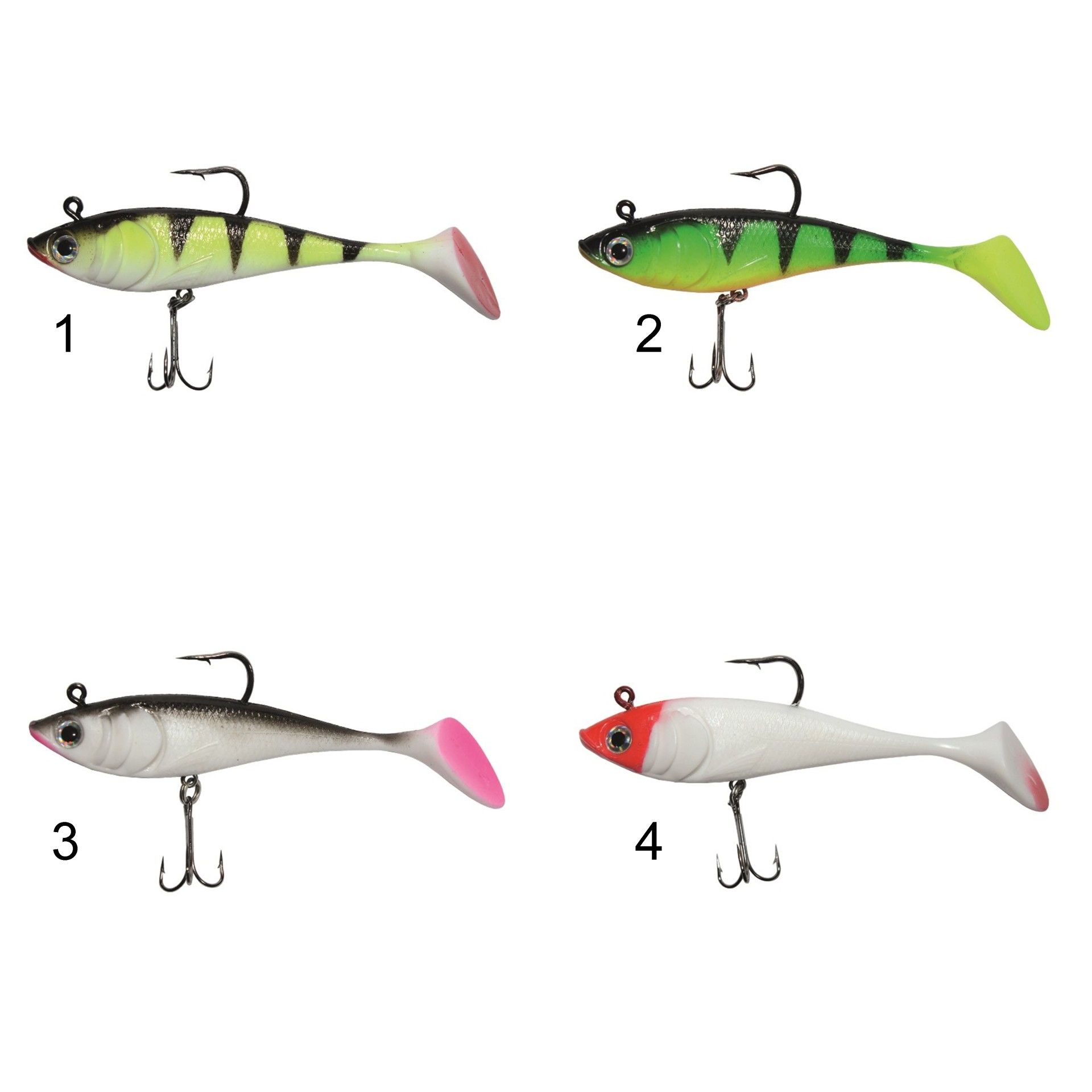 Captain 3544 Crazy Zander Uv Paint 12cm Turna Silikonu Suni Balık 4