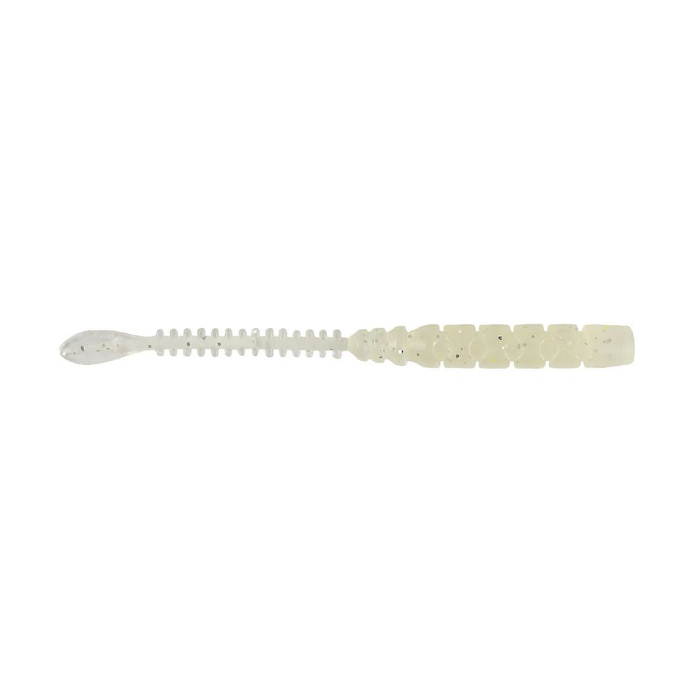 Mustad Aji Beaver Tail Silikon Kurt 007 - WHITE LUMINOUS - 64MM - 12Lİ