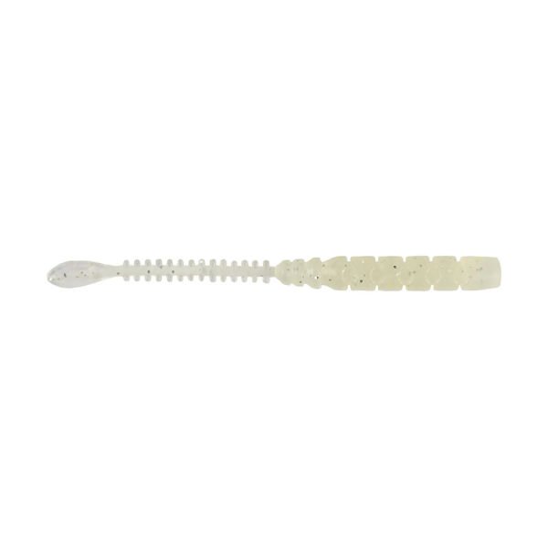 Mustad Aji Beaver Tail Silikon Kurt 007 - WHITE LUMINOUS - 64MM - 12Lİ
