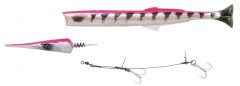 Savage gear Lıne Thru Needlefish Pulsetail 2+1  30cm 85gr Sahte Balık Green Needlefish