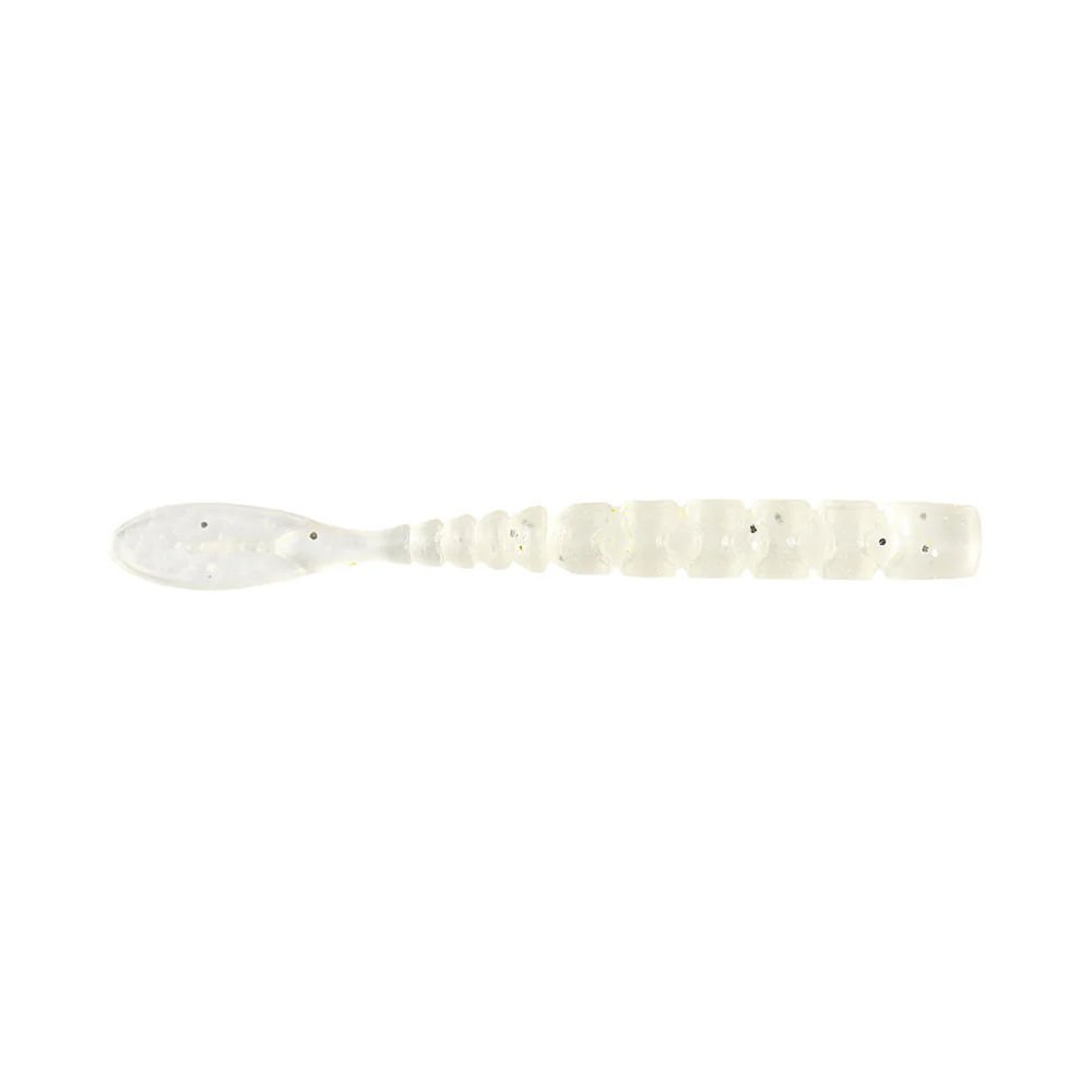 Mustad Aji Fish Tail Silikon Kurt 007 - WHITE LUMINOUS - 5CM - 12Lİ