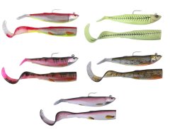 Savage gear Cutbait Herring Kit 20cm 270g Sahte Balık Mama Rosa (Glow+UV)