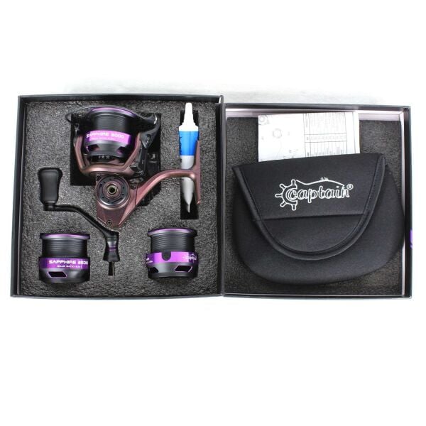 Captain Sapphire PRO 2500-2508-3000 Spin Makine 9+1 BB