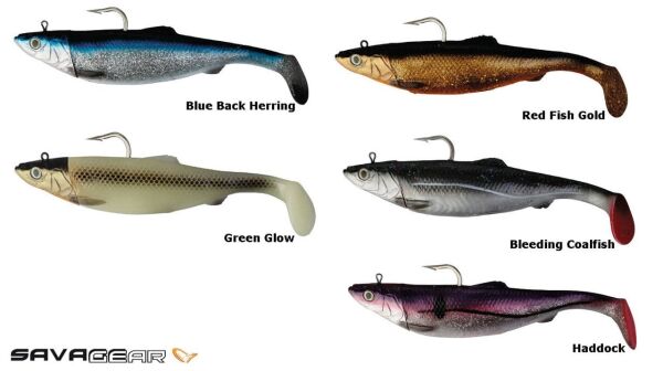Savage gear 3D Herring Big Shad 25cm 300g 1 Adet Sahte Balık Bleeding Coalfish