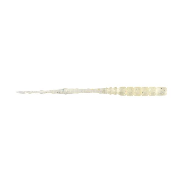 Mustad Aji Straight Tail Silikon Kurt 009 - LUMINOUS SLVR GLIT - 76MM - 12Lİ