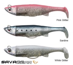 Savage gear 3D TPE Minnow 8cm 11g Sahte Balık White Glitter