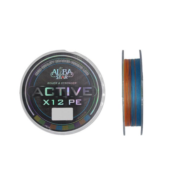 Albastar Active 12x İp Misina MULTICOLOR - 0.14MM - 150M - 10.5KG