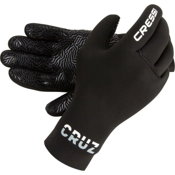 Cressi Cruz Dalış Eldiveni BLACK - 3MM - S - NO:2