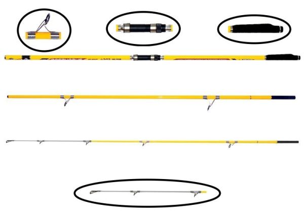 Portfish Bosphorus 3 Parça Surf 420 cm Fuji Halka 250 gr