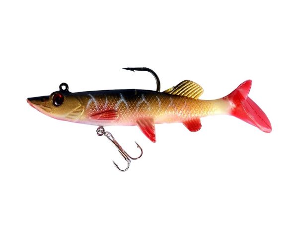 Captain 3547 Steady Pike Soft 12cm Turna Silikonu Suni Balık 4