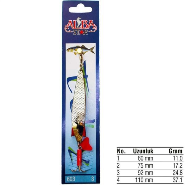 Albastar 603 Turna Olta Kaşığı Standart - NO:3