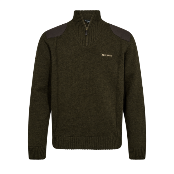 DEERHUNTER Finley Yarım Fermuarlı Kazak L