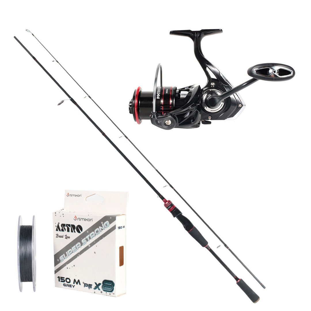 REMIXON FOCUS RD 2.70M 5-35GR 2P KAMIŞ+RD4000M 5+1BB MAKARA, SET