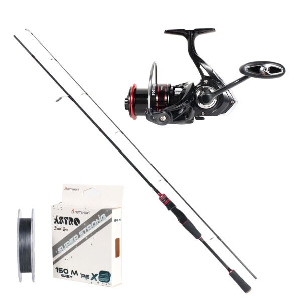 REMIXON FOCUS RD 2.70M 5-35GR 2P KAMIŞ+RD4000M 5+1BB MAKARA, SET