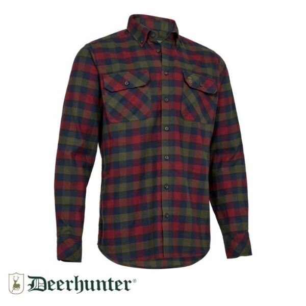 DEERHUNTER Cooper Kırmızı Kareli Gömlek 41/42