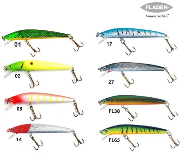 Fladen Eco Minnow Maket Balık 9 cm 27