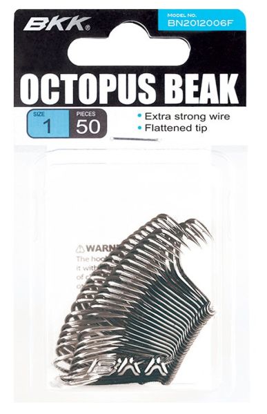 BKK Octopus Beak Olta İğnesi 50 Adet 4/0
