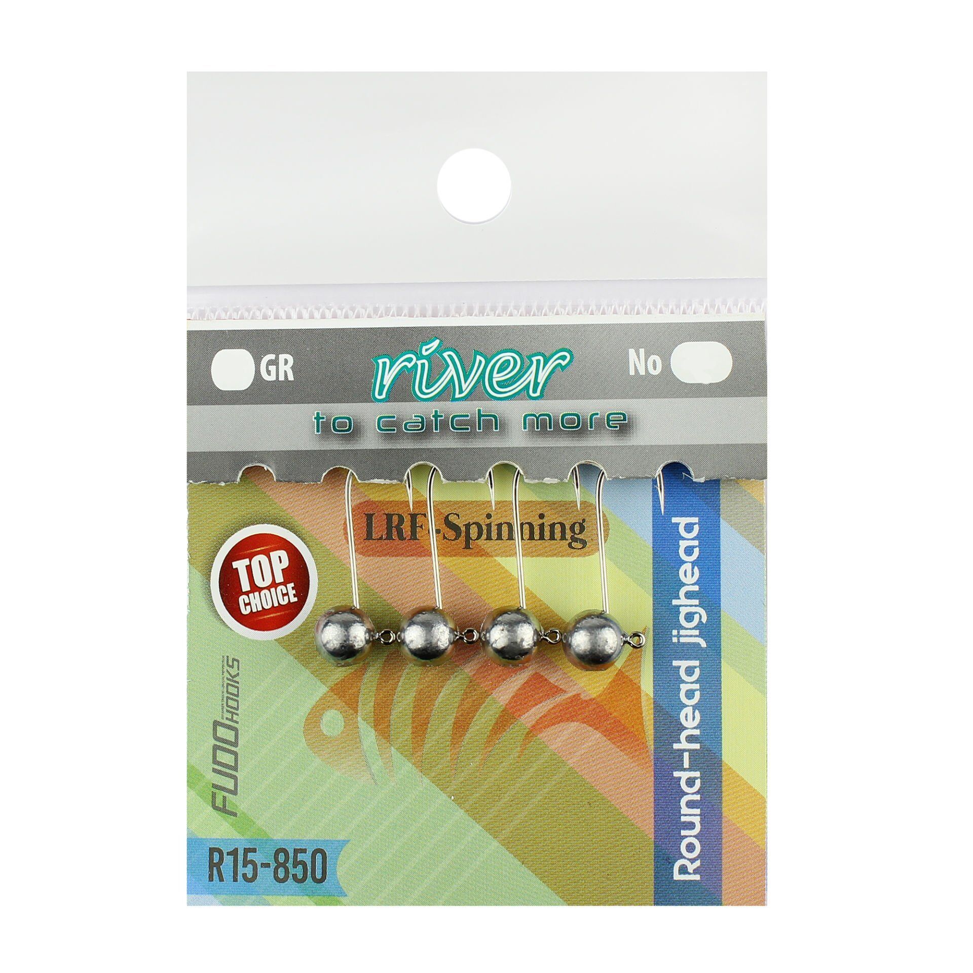 River Top kafa Jig Head 4P 5 GR