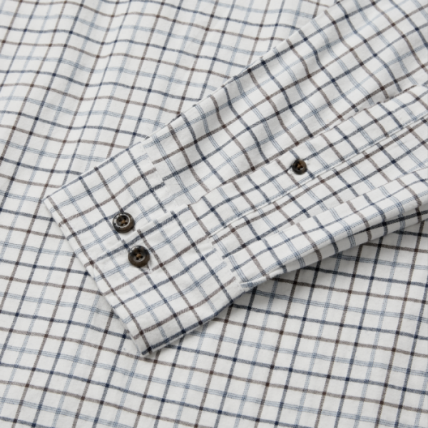 DEERHUNTER Gavin Mavi Kareli Gömlek 41/42