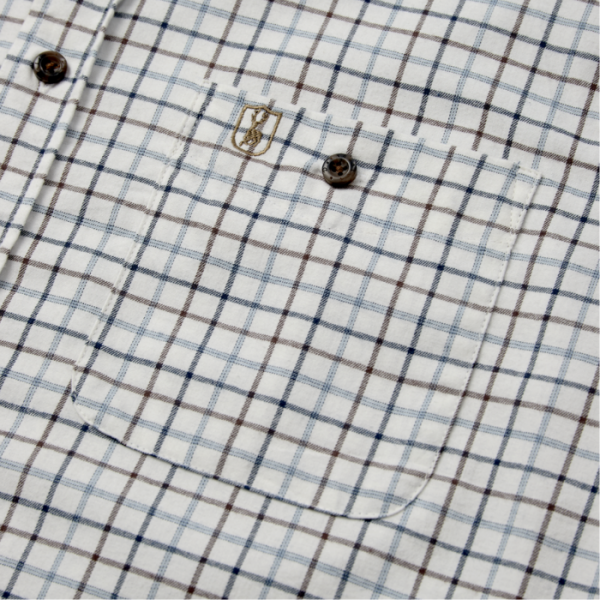 DEERHUNTER Gavin Mavi Kareli Gömlek 41/42