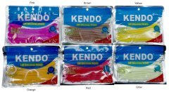 Kendo 10 cm Lrf Silicones Worm (Slim Gövde-Kokulu) 15 adet Brown