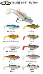 Storm Wildeye Rippin Swim Shad Sahte Balığı FT - 6CM - 3LU