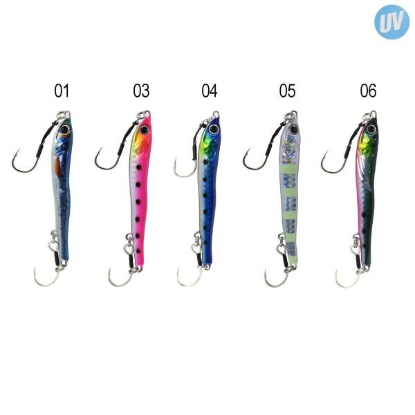 Captain 3628 Slide Jigger 60gr Light Jig Suni Yem 06