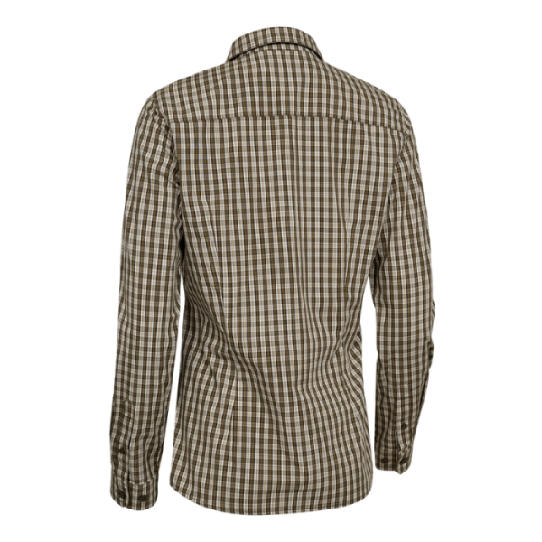 DEERHUNTER Lady Bridget Kahverengi KareliGömlek 38