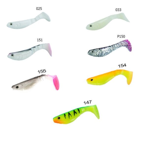 Remixon CH2RM 5,5cm Parçalı Silikon Yem (10 Adet)