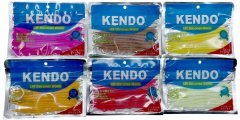 Kendo 10 cm Lrf Silicones Worm (Slim Gövde-Kokulu) 15 adet Red