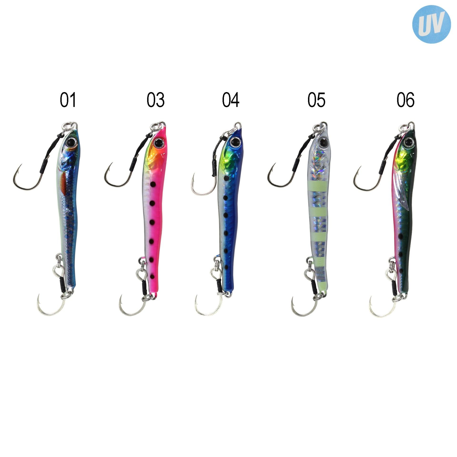 Captain 3628 Slide Jigger 60gr Light Jig Suni Yem 05