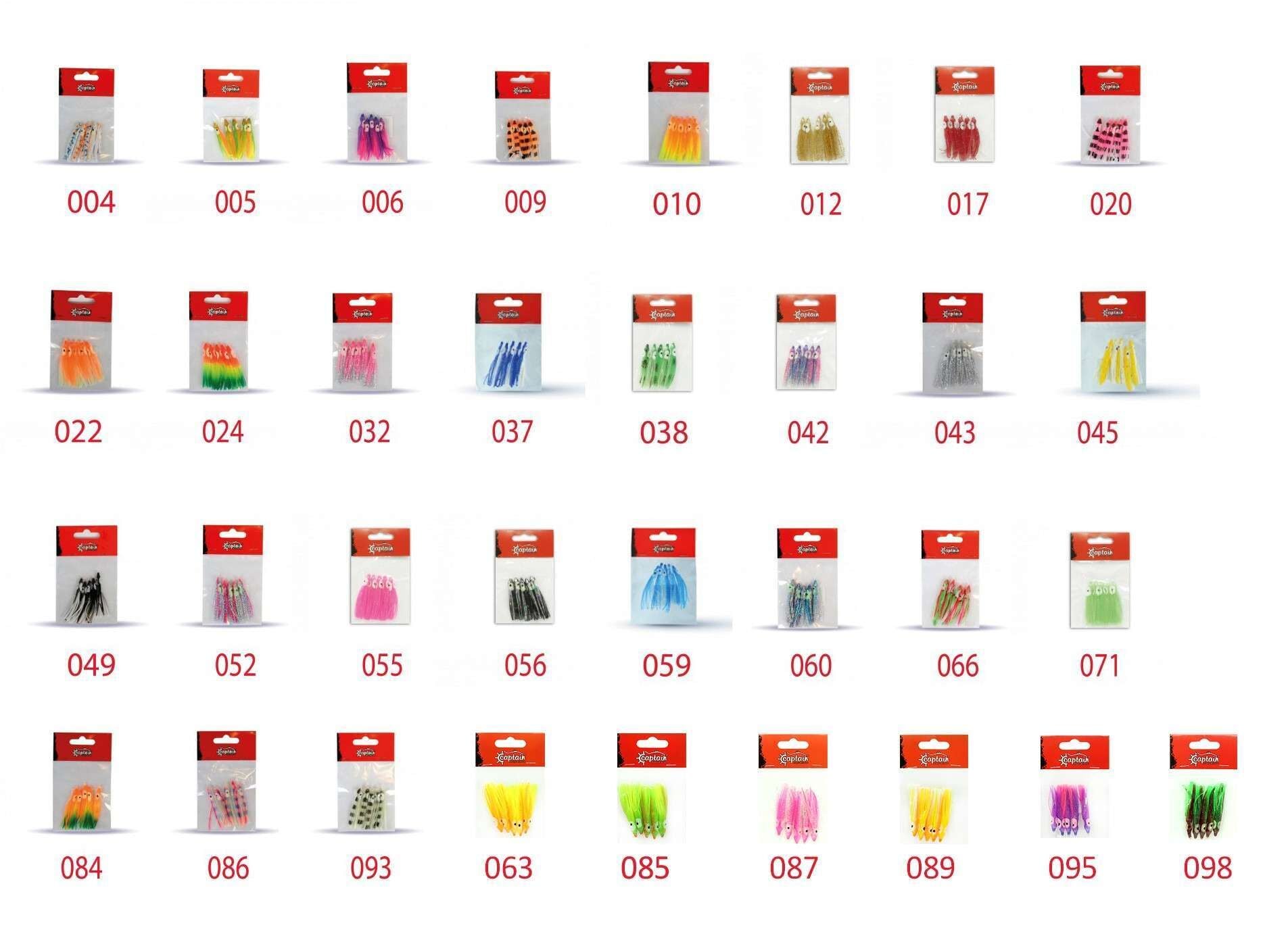 Captain 3593 Octopus Pride 5cm Ahtapot Sübye 5li Paket Suni Yem