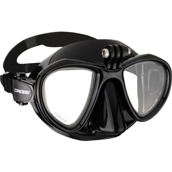 Cressi Metis Action Dalış Maskesi BLACK-BLACK