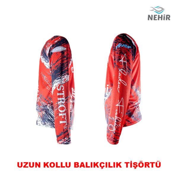 NEHİR DİJİTAL BASKILI UZUN KOL - NHR L