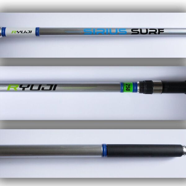 Ryuji Sirius 420 cm 250g Atarlı 3 Parçalı Surf Kamış