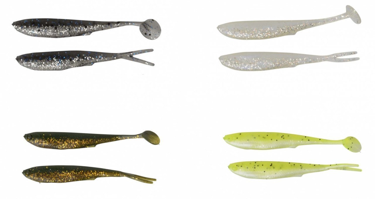 Savage gear 3D LB Fry 50 8 Adet Sahte Balık Yellow Chart Pearl