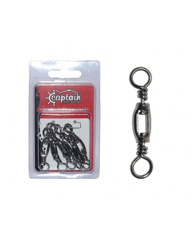 Captain 5004 Ortası Açık Rulmanlı Fırdöndü Nikel 6/0