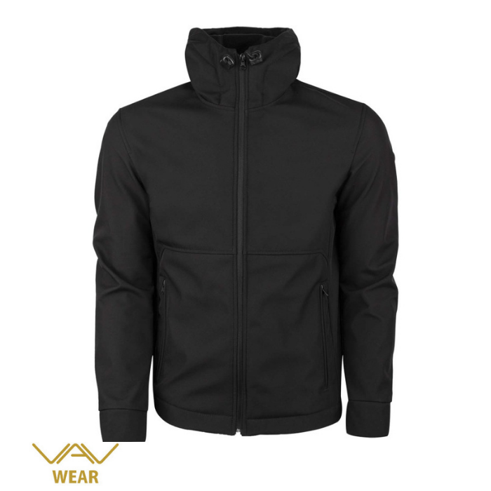 VAV Shell DT01 Softshell Mont Siyah XS