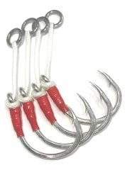 Savage gear Eyed Asist Hook  4 Adet 3-0 Single 170lbs