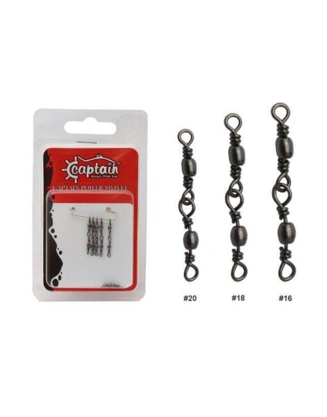 Captain 5090 2 Zincir Fırdöndü 5li Paket Nikel