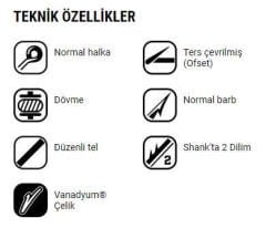 VMC Olta İğnesi 7054BN 10lu