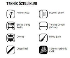 VMC Olta İğnesi 7024NT 10lu